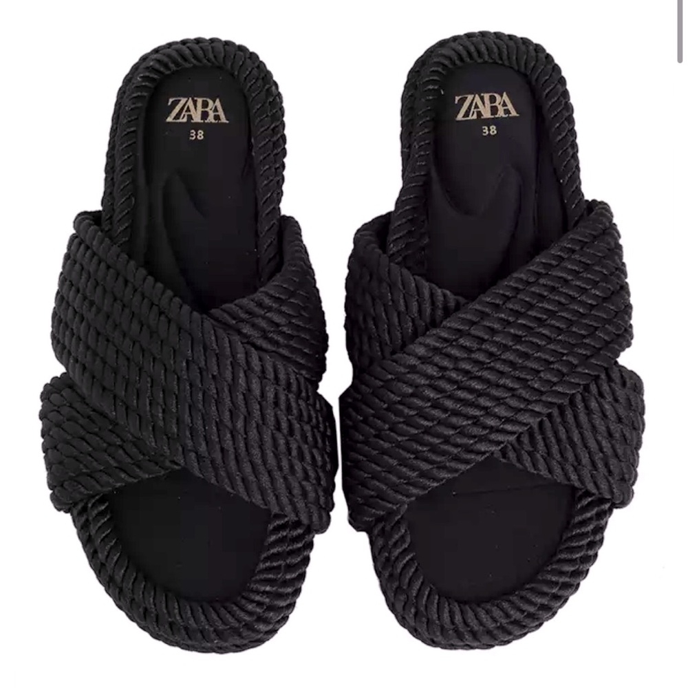 Zara Braided Sandals